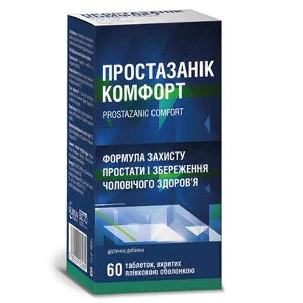 %Простазаник Комфорт таблетки покрытые оболочкой №60