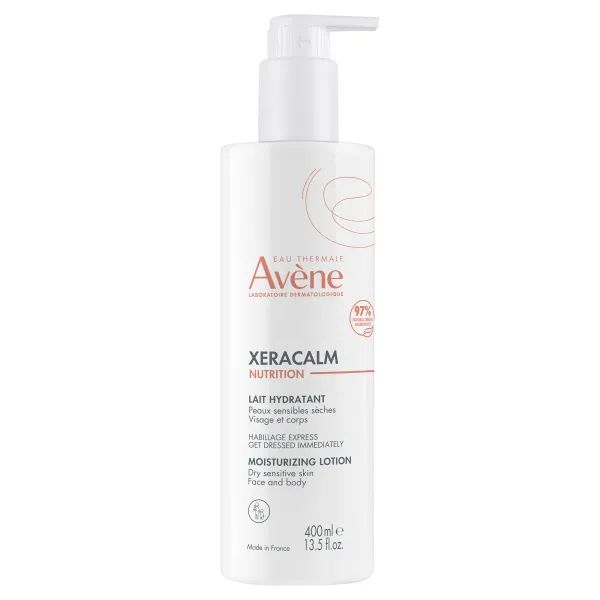 %Молочко Avene КсераКальм Нутришн для сухой и атопичной кожи 400 мл