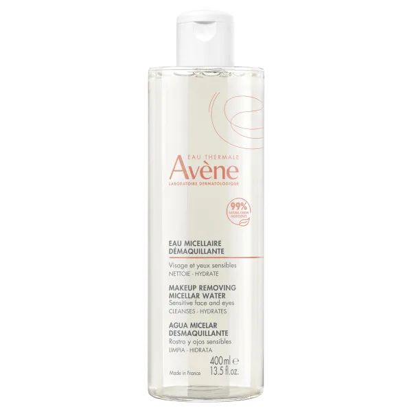%Міцелярний лосьйон Avene для очищення і зняття макіяжу 400 мл
