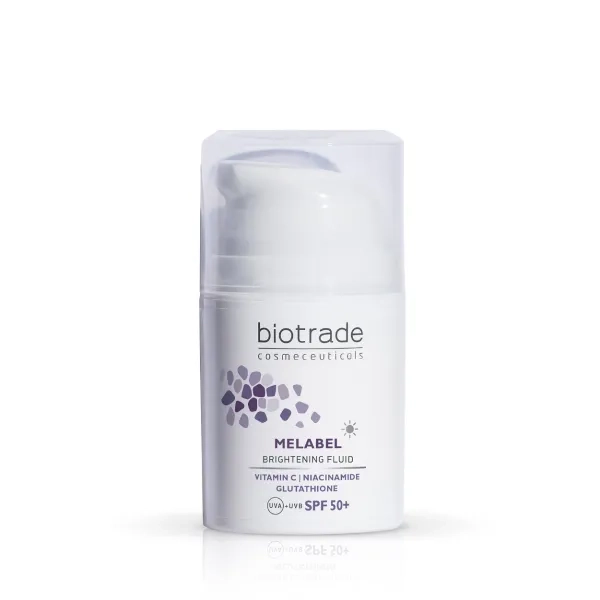 %Солнцезащитный флюид-депигмент с витамином С и антиоксидантами Biotrade Melabel SPF 50+ brightening fluid 50 мл