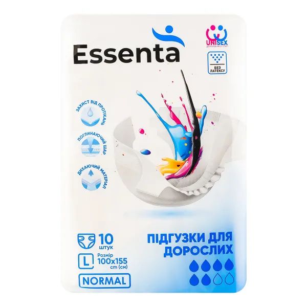 ПОДГ. Д/ВЗР. ESSENTA NORMAL Р. L (100-155CM) №10 0407