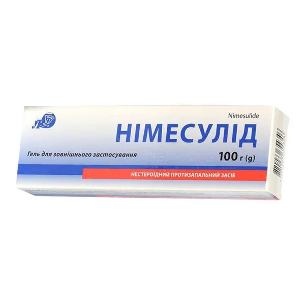 %Нимесулид гель 10 мг/г туба 100 г