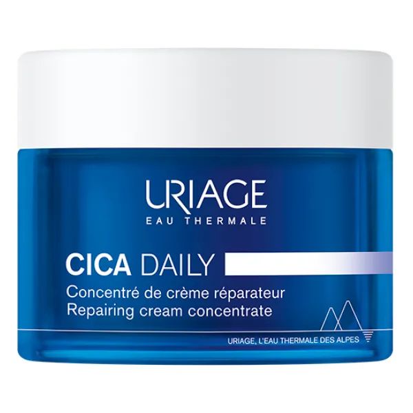 %Крем для обличчя денний Uriage Cica Daily Цика Дейлі концентрат відновлювальний 50 мл