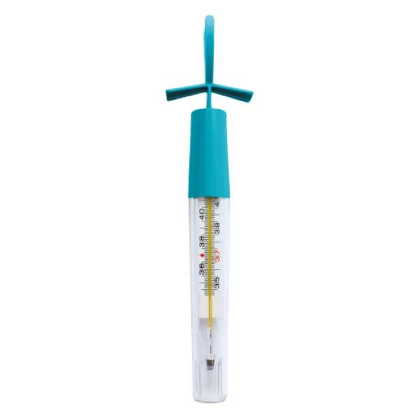 %Термометр медичний Gamma Thermo Plus скляний рідинний рідинний без ртуті №1