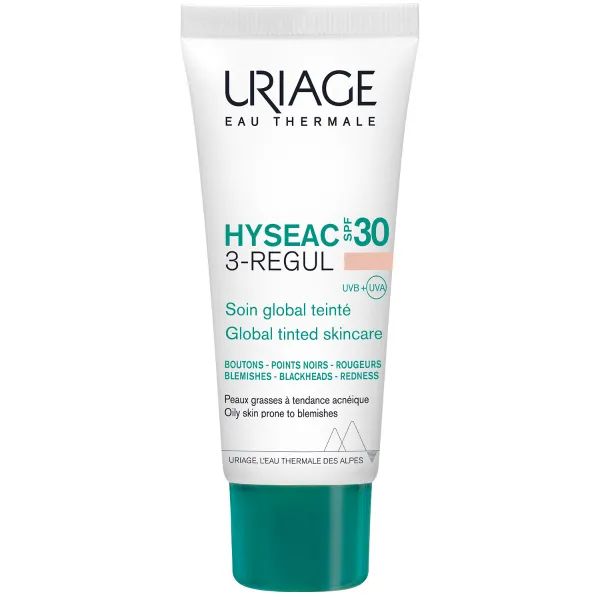 Крем для обличчя Uriage Hyseac 3-regul Global Skincare для зменшення недоліків 40 мл