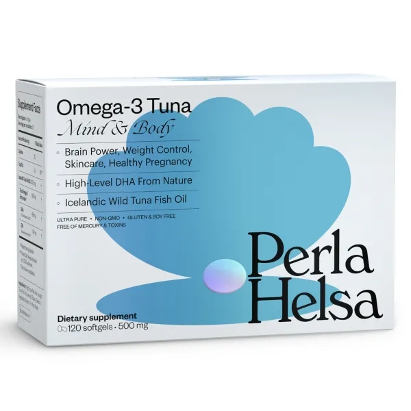 %Омега-3 з тунця Perla Helsa Перла Хелса з DHA-формулою капсули №120