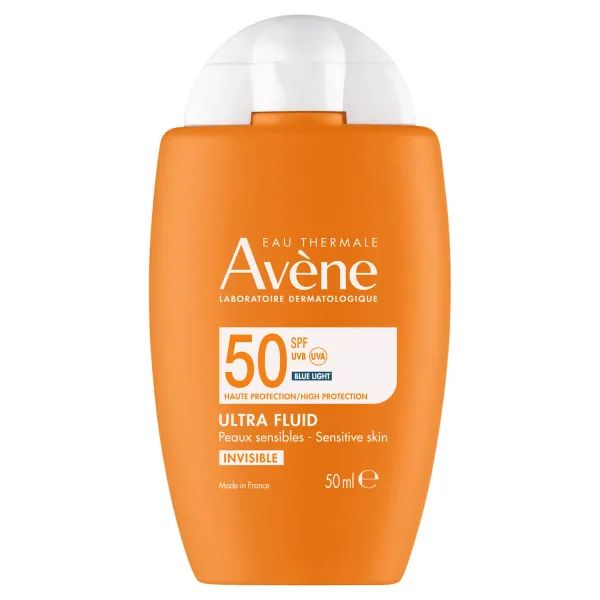 %Сонцезахисний ультра-флюїд Avene SPF50+ для чутливої шкіри 50 мл