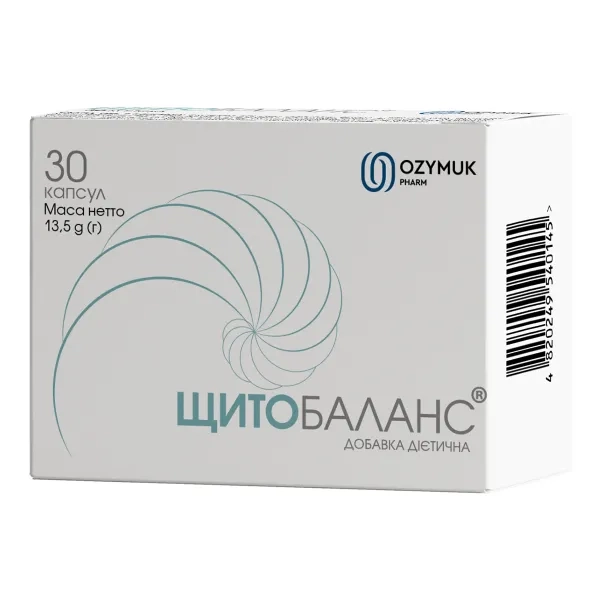 %Щитобаланс дієтична добавка капсули №30