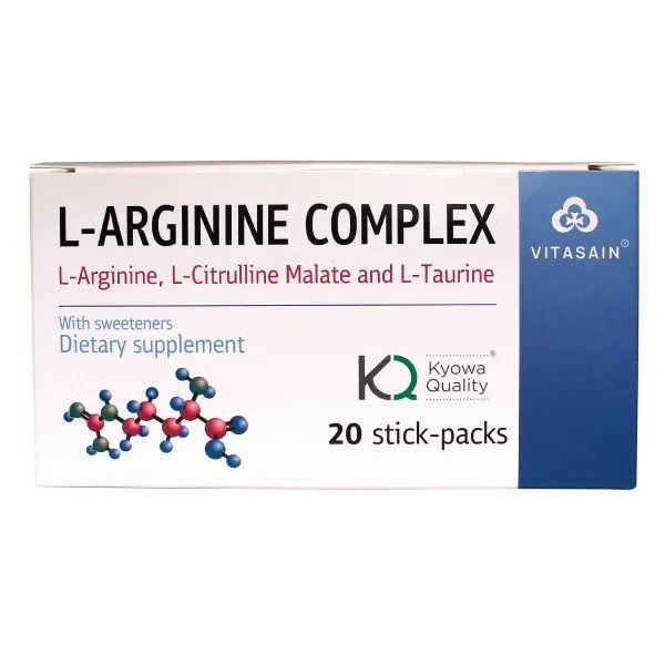 L-аргинин комплекс L-arginine complex раствор для перорального применения 20 мл в саше №20
