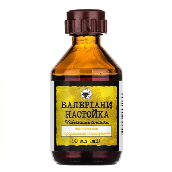 Валерианы настойка для перорального применения флакон 50 мл
