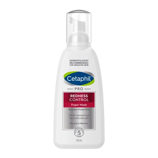 Очищувальна пінка Цетафіл Cetaphil PRO Redness Control для чутливої шкіри обличчя, схильної до почервонінь 236 мл