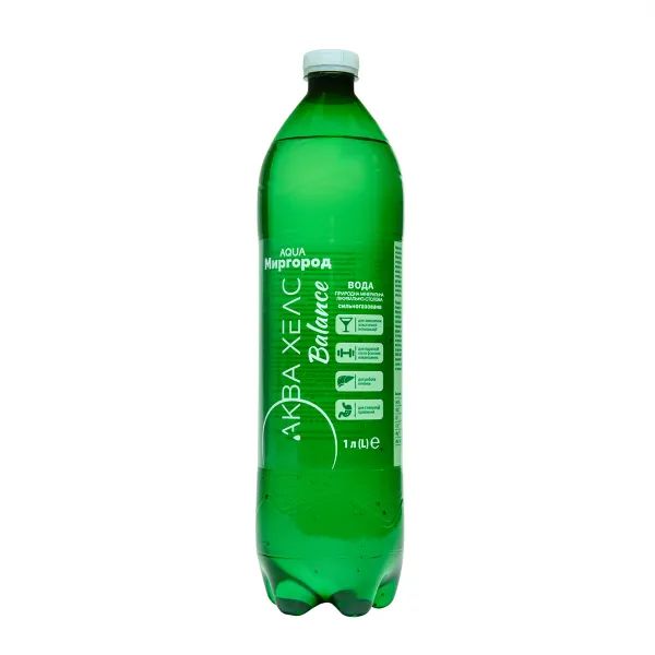 Вода природна мінеральна лікувально-столова AQUA Миргород AKВА ХЕЛС Balance Баланс 1 л