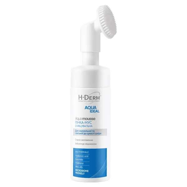 %БИОКОН 251002 H-DERM ПЕНКА-МУСС ОЧИЩ. AQUA IDEAL AQUA MOUSSE 150МЛ 3931