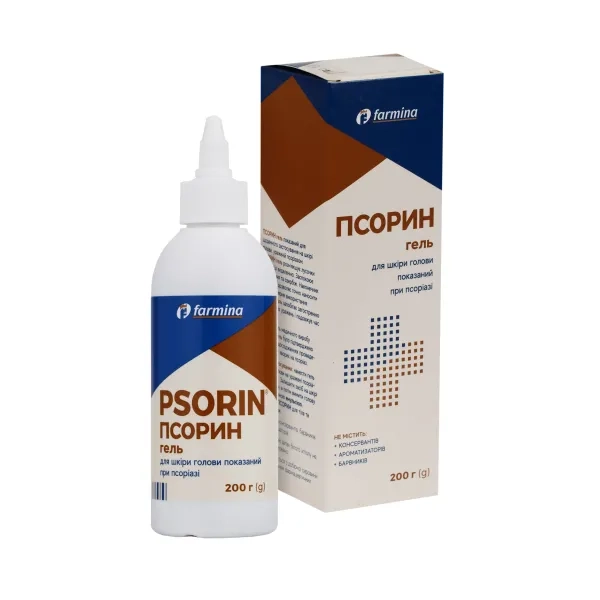 %ПСОРИН PSORIN ГЕЛЬ Д/КОЖИ ГОЛОВЫ 200 Г