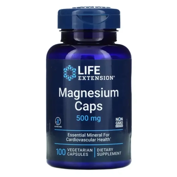%Life Extension Магний 500 мг капсулы №100