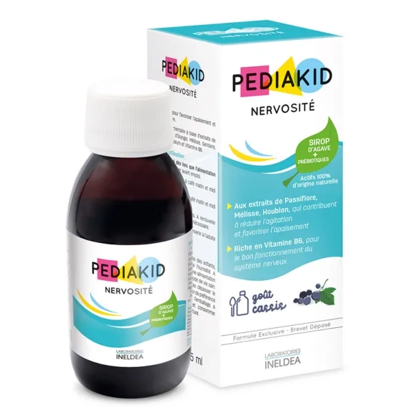 %Педіакід PEDIAKID Nervosite сироп для зменшення підвищеної збудливості та нервозності 125 мл