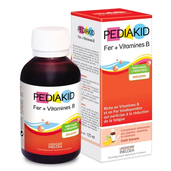 %Педіакід PEDIAKID Fer + Vitamine B сироп Фер + вітаміни 125 мл