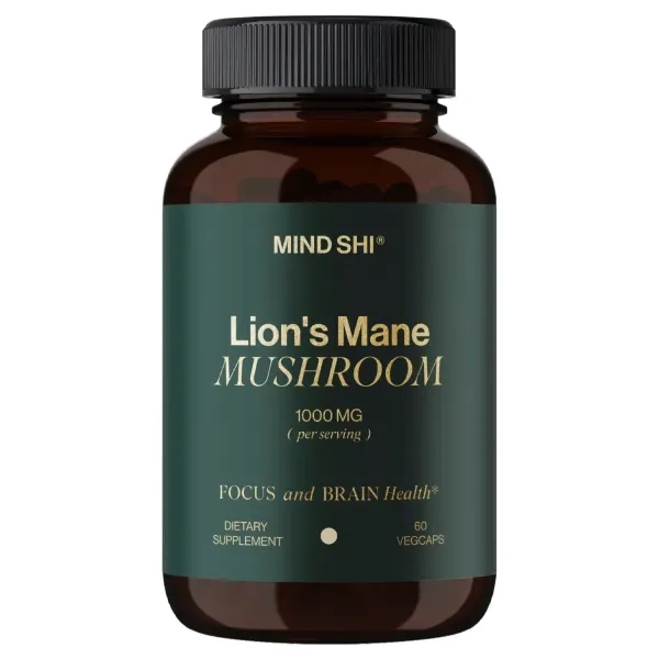 %МИНД ШИ MIND SHI ГРИБ ЕЖОВИК ГРЕБЕНЧАТЫЙ 1000 МГ КАПС. №60 4009