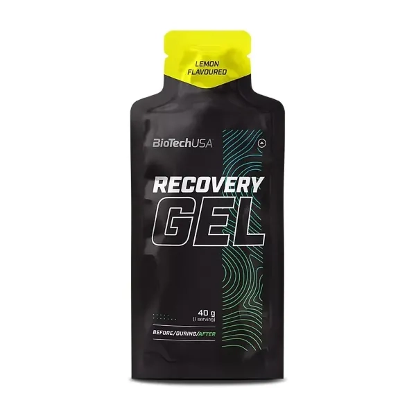 %Енергетик Biotech Recovery Gel гель зі смаком лимона 40 г