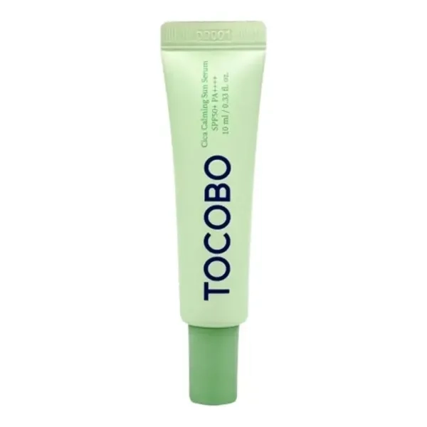%Сонцезахисна заспокійлива сироватка з центелою TOCOBO Cica Calming Deluxe SPF50+ PA++++ 10мл