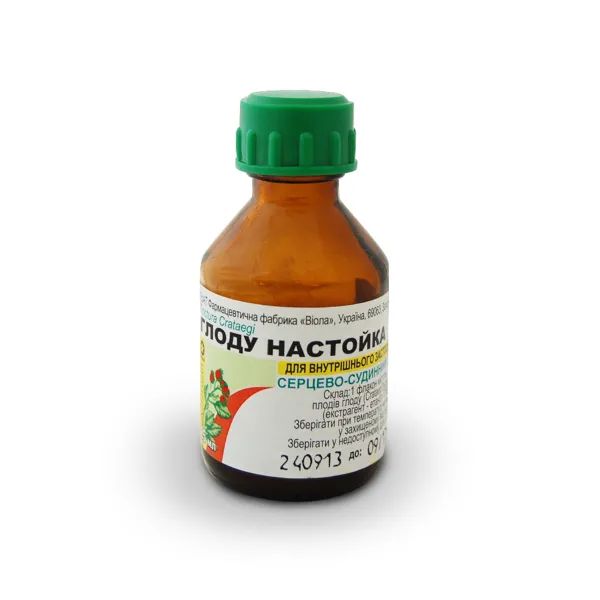 %Глоду настойка настоянка 25 мл флакон