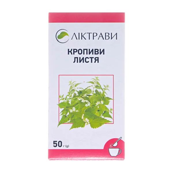 %Кропиви листя пачка з внутрішним пакетом 50 г