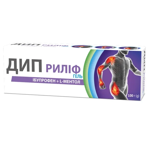 %Дип Рилиф гель туба 100 г