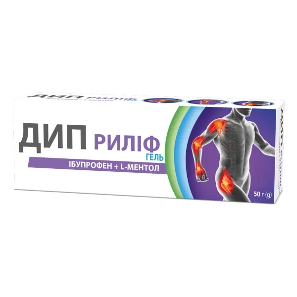 %Дип Риліф гель туба 50 г