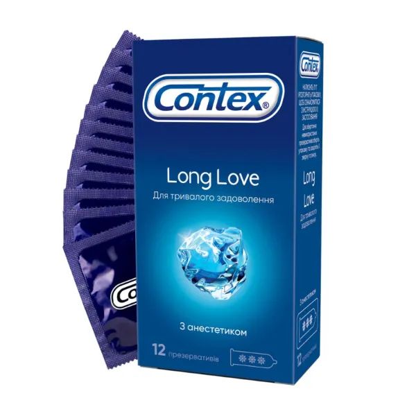 %Презервативы Contex Long Love №12
