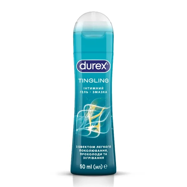 %Интимная гель-смазка Durex play Tingling с эффектом морозного покалывания 50 мл