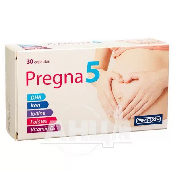 Прегна-5 капсули №30