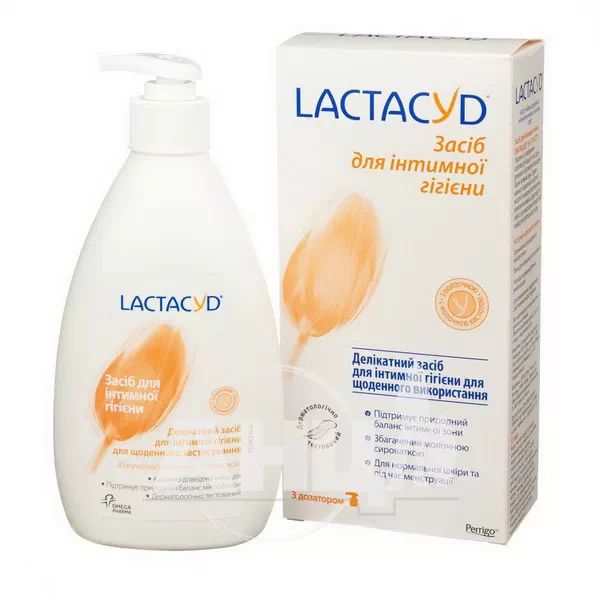 Средство для интимной гигиены Lactacyd с дозатором 400мл