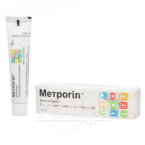 Метрогіл гель для зовнішнього застосування туба 30 г