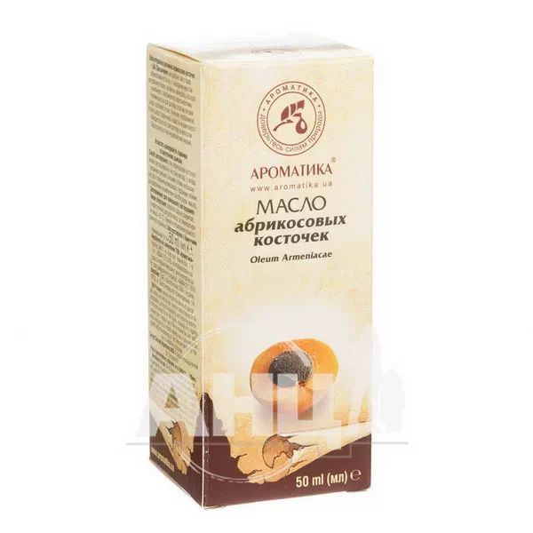 %Масло Ароматика абрикосовых косточек 50 мл