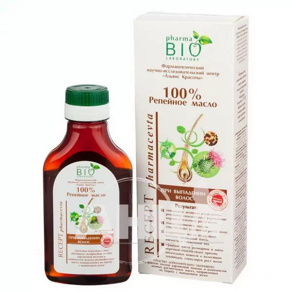 Реп'яхова олія 100% Pharma Bio Laboratory 100 мл