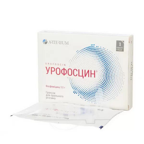 Урофосцин гранули для орального розчину 3 г пакет-саше №1