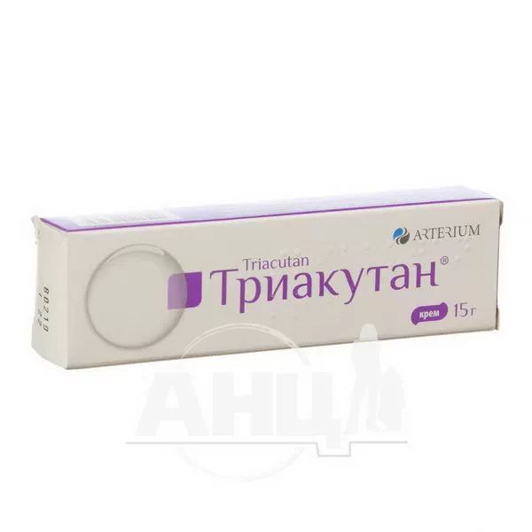 %Триакутан крем туба 15 г