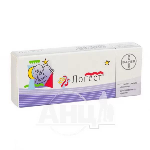 %Логест таблетки вкриті оболонкою №21