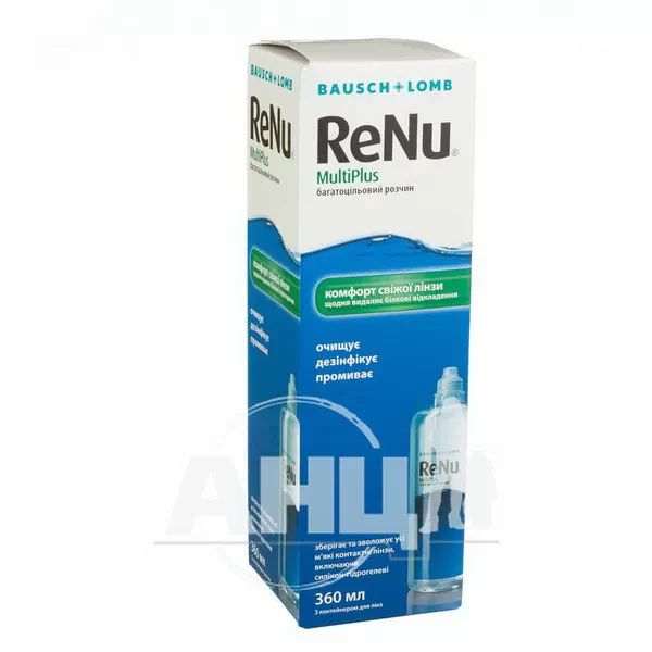 %Renu MultiPlus раствор для контактных линз 360 мл