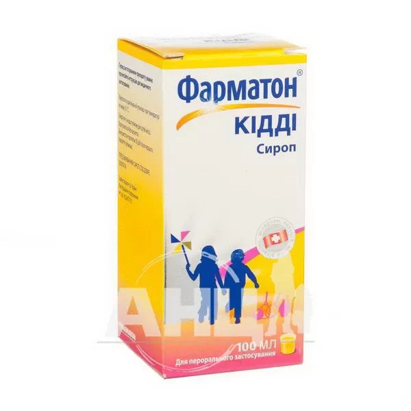 %Фарматон Кидди сироп флакон 100 мл