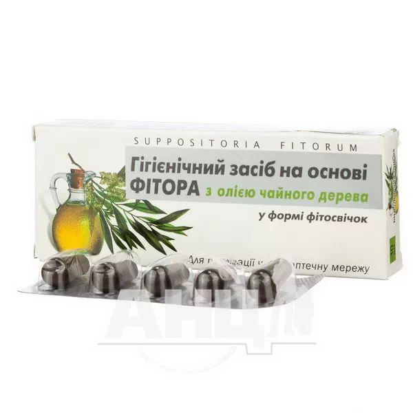 Фитосвечи фиторовые с маслом чайного дерева №10