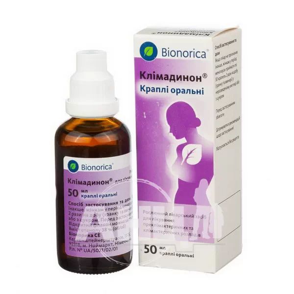 Клімадинон краплі оральні флакон 50 мл