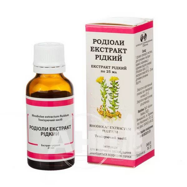 Родіоли екстракт рідкий флакон 25 мл