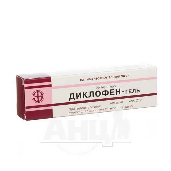%Диклофен-гель туба 25 г