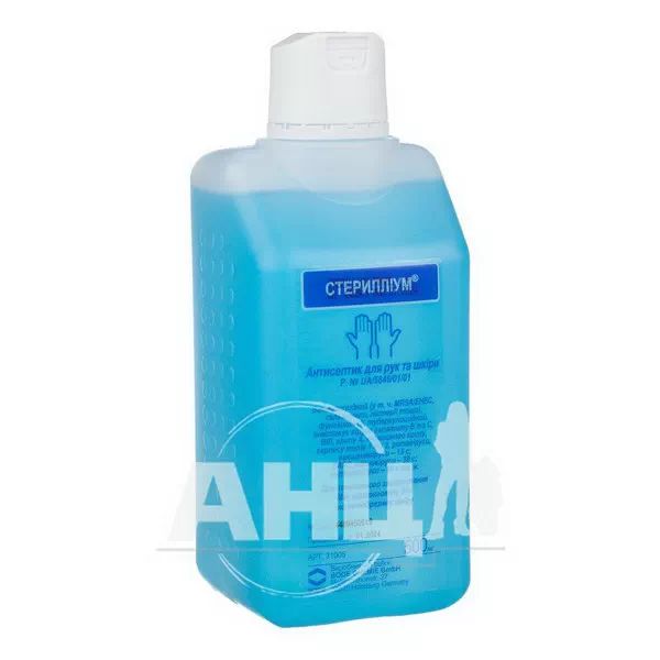 %Стериллиум раствор накожный спиртовой флакон пластиковый 500 мл