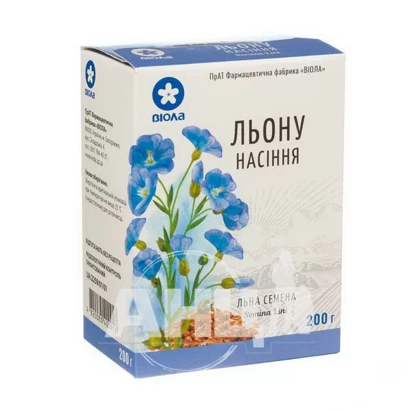 Льону насіння пачка з внутрішним пакетом 200 г