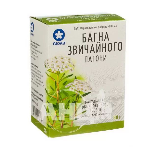 %Багна звичайного пагони пагони 50 г пачка з внутрішним пакетом