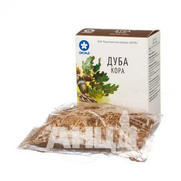Дуба кора пачка з внутрішним пакетом 50 г