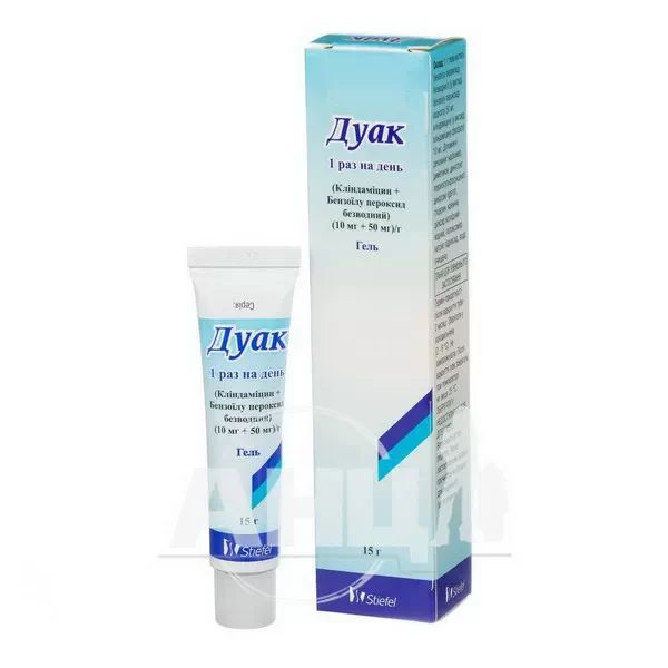 Дуак гель туба 15 г