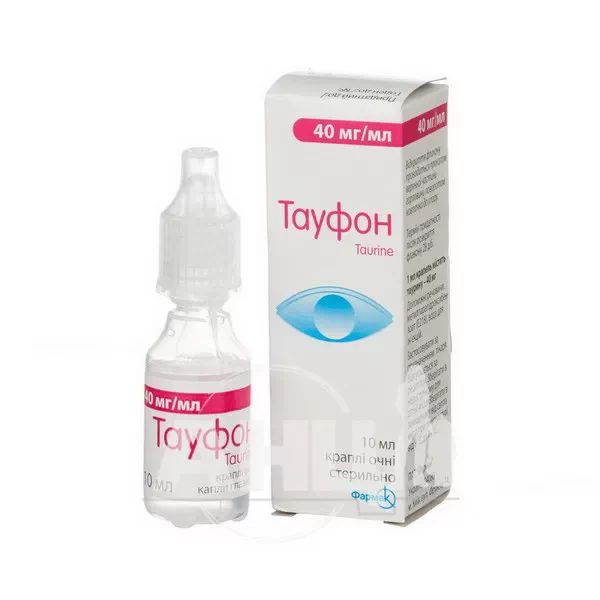Тауфон краплі очні 4 % флакон 10 мл